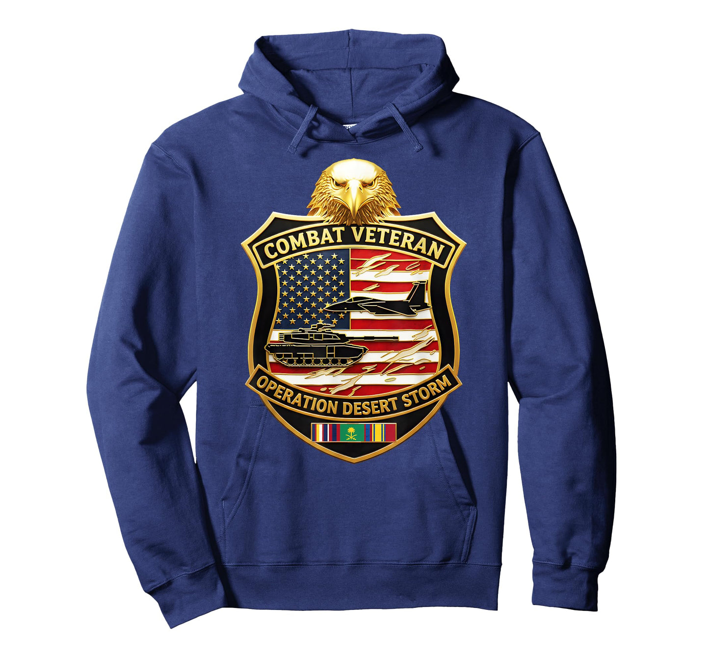 Operation Desert Storm Combat Veteran Gulf War Patriotic T-Shirt