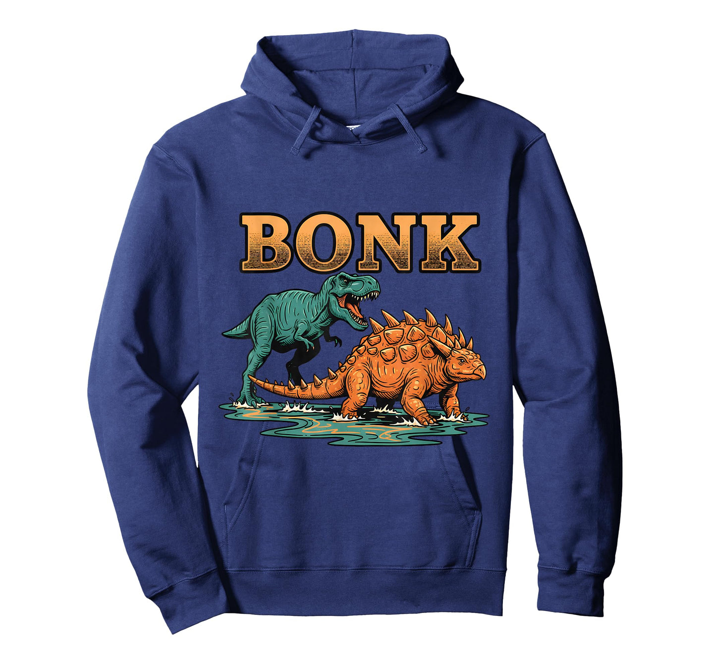 Bonk Dinosaur Funny Prehistoric Humor Design T-Shirt