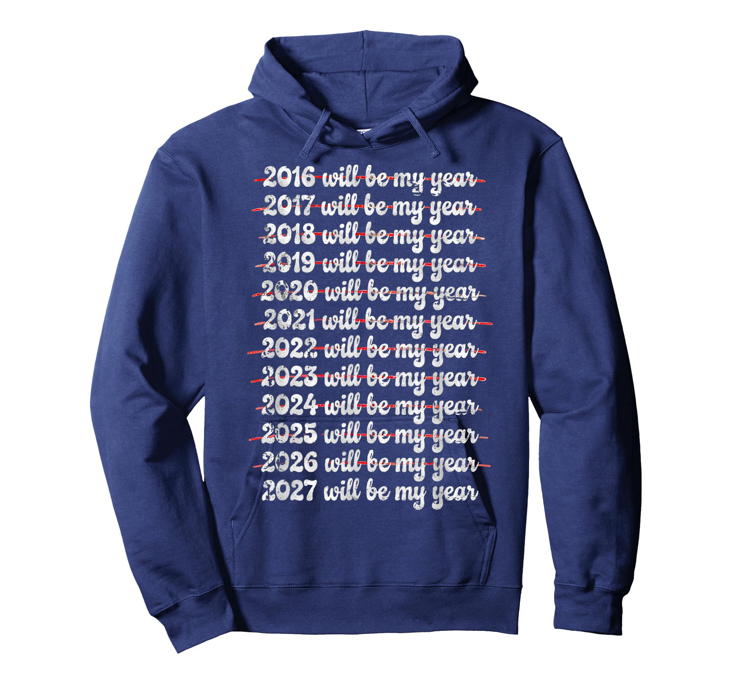 2027 Will Be My Year Procrastination New Year Resolution T-Shirt