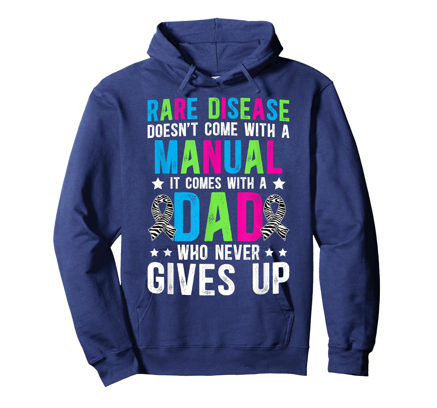 Proud Rare Disease Dad of A Rare Disease Warrior Father T-Shirt