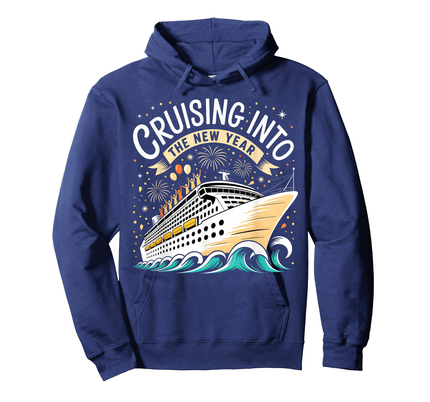 Cruising Into The New Year 2026 Matching Family Cruise Party T-Shirt