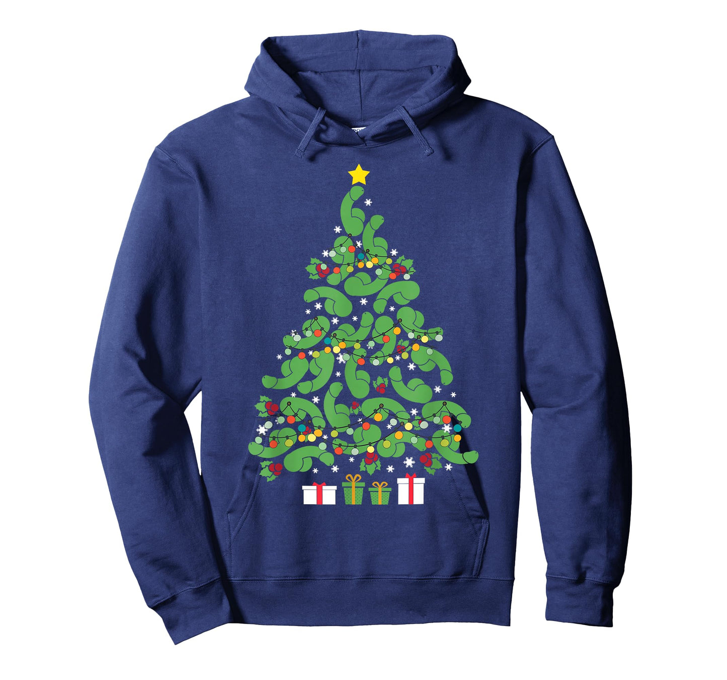 Funny Christmas Tree Men Women Ugly Christmas T-Shirt