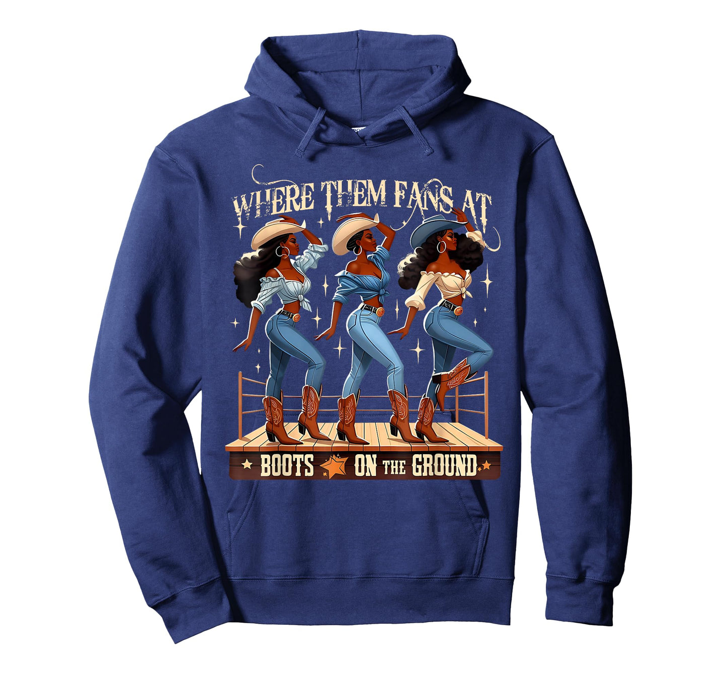 Boots On The Ground Cowgirl Black Women Africa Black History T-Shirt
