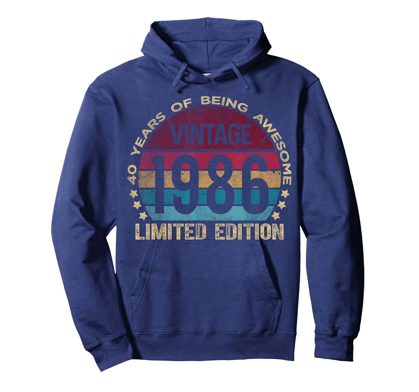 40 Year Old Gifts Vintage 1986 Limited Edition 40th Birthday T-Shirt