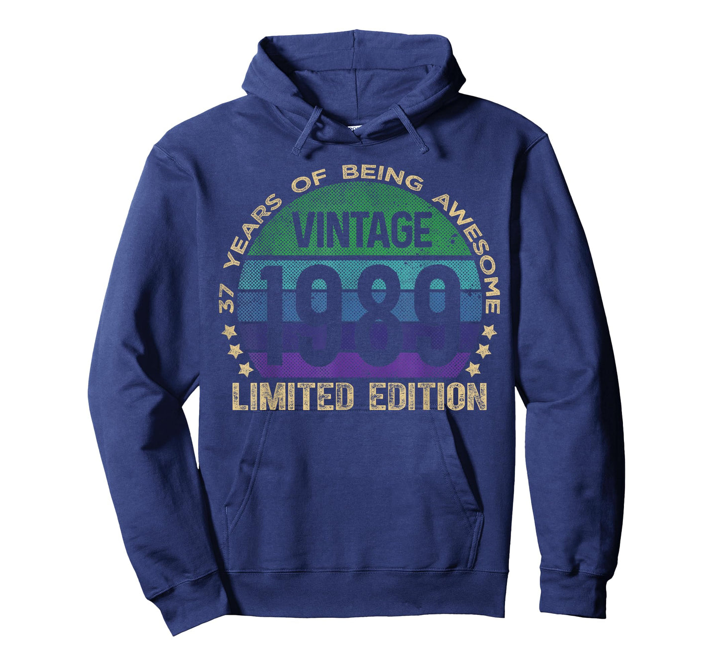 37 Year Old Gifts Vintage 1989 Limited Edition 37th Birthday T-Shirt