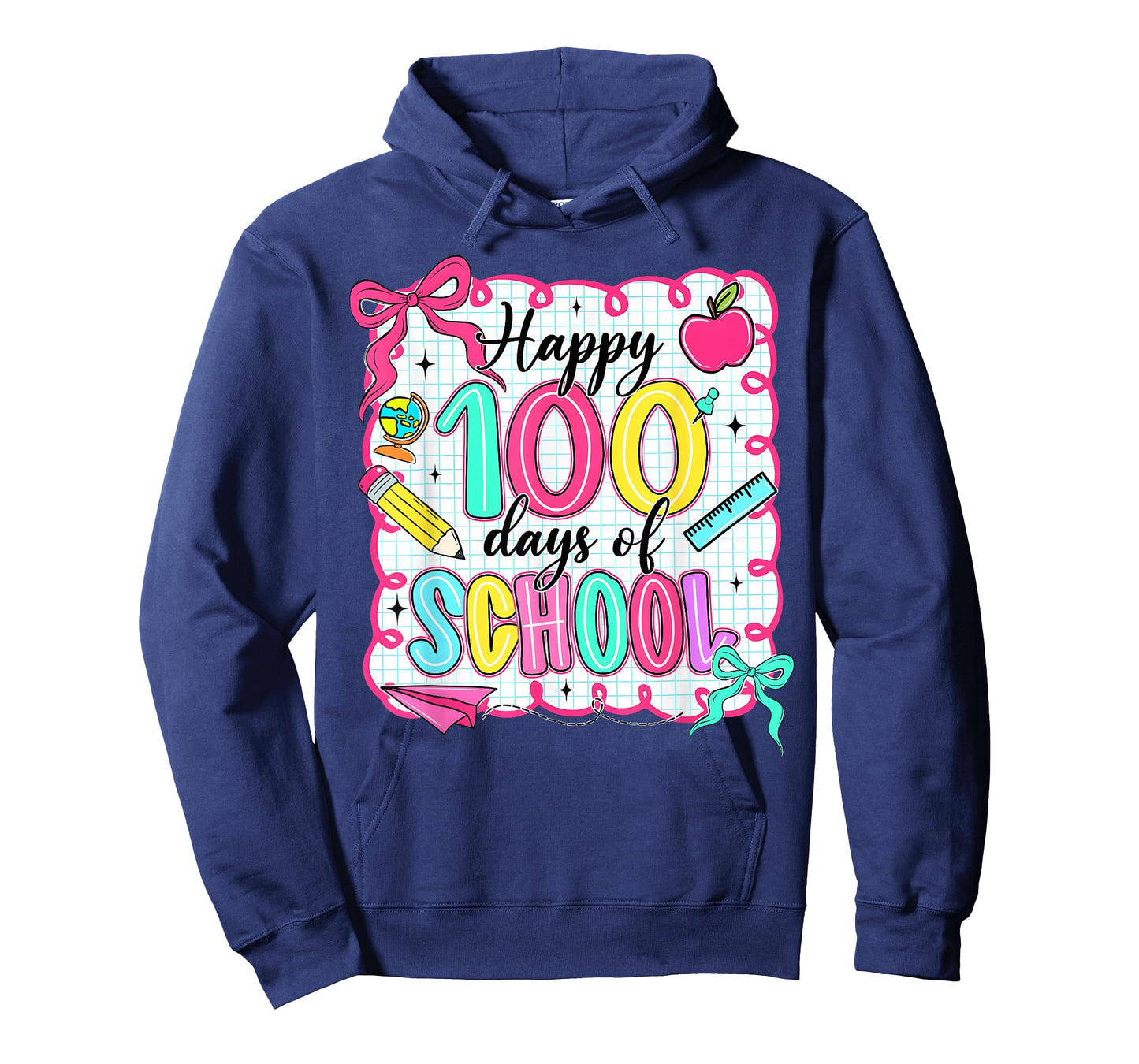 Happy 100 Days of School Cute School Teacher Kids T-Shirt