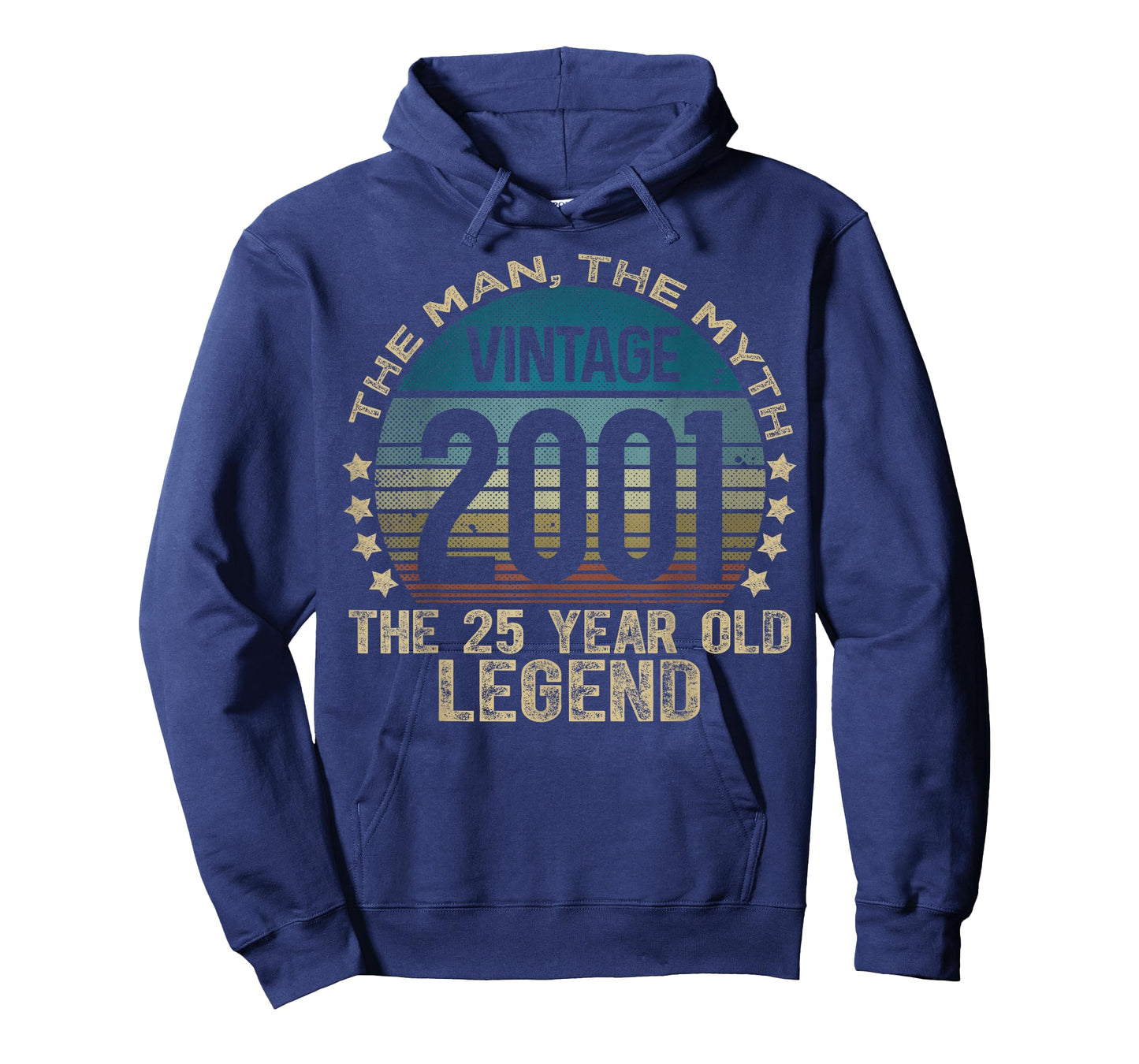 25 Year Old Gifts Vintage 2001 Limited Edition 25th Birthday T-Shirt