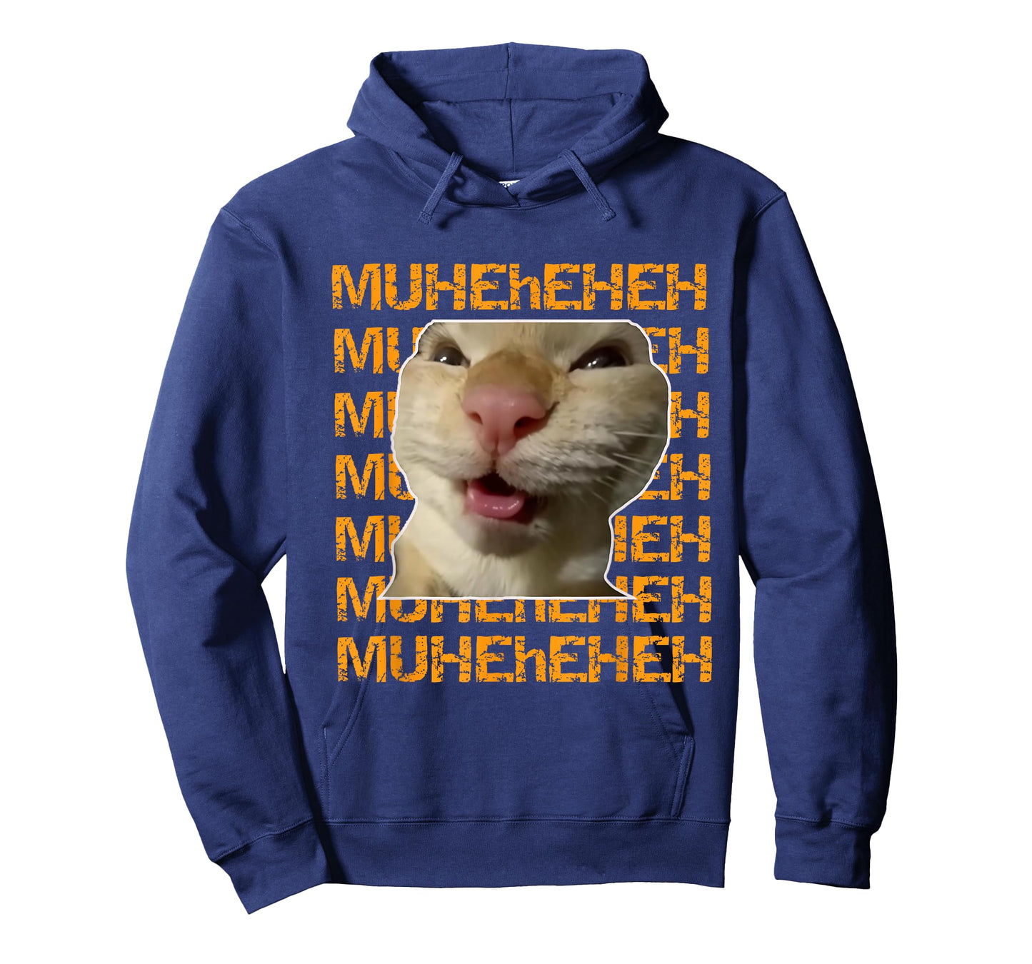 Funny Laughing Cat Meme Design Muheheheh Muhehehe Muheheh T-Shirt