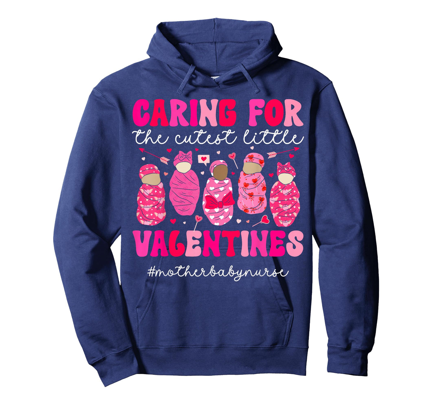 Mother Baby Nurse Valentine Postpartum Nurse Valentines Day T-Shirt