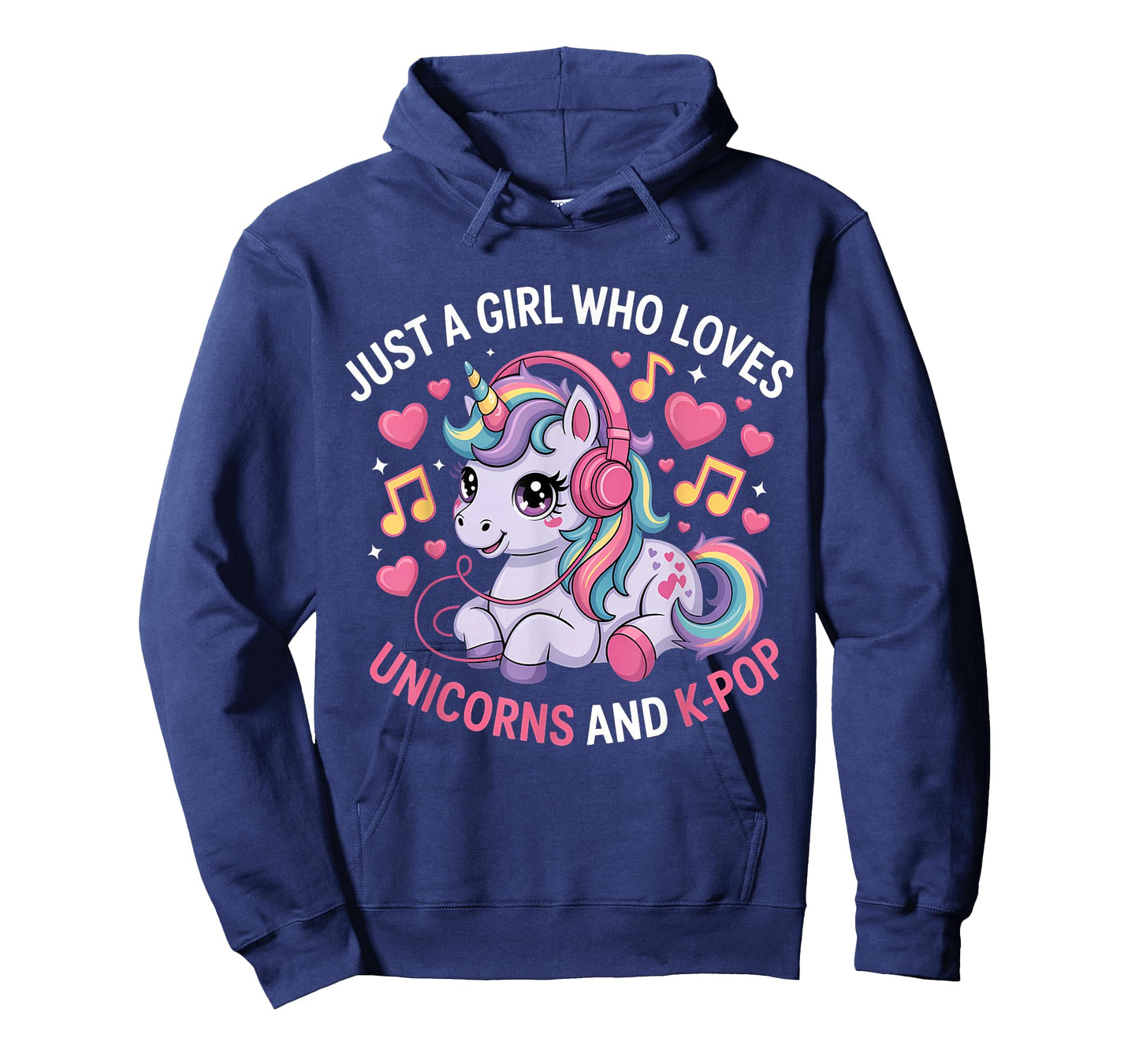 K-Pop Just A Girl Who Loves Unicorns and K-Pop K Pop Kpop T-Shirt