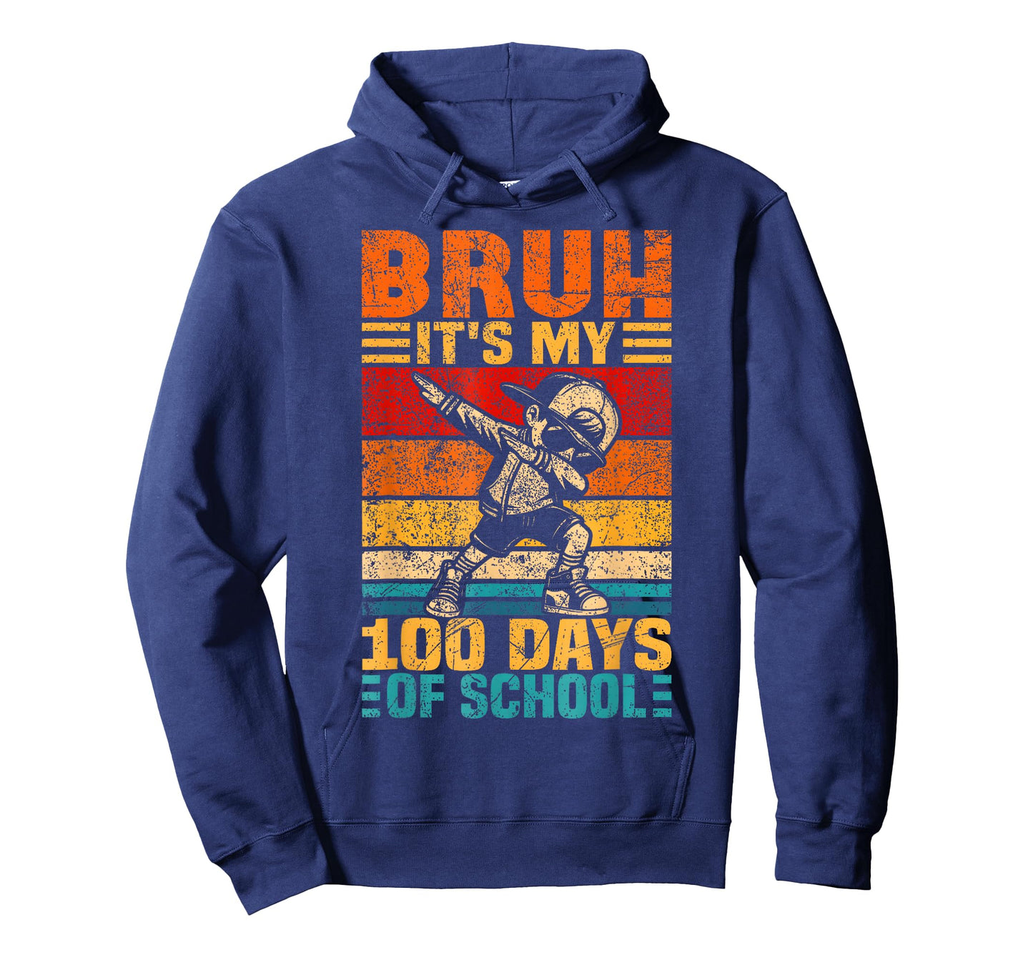 Bruh Its My 100 Days of School Boys 100th Day of School T-Shirt