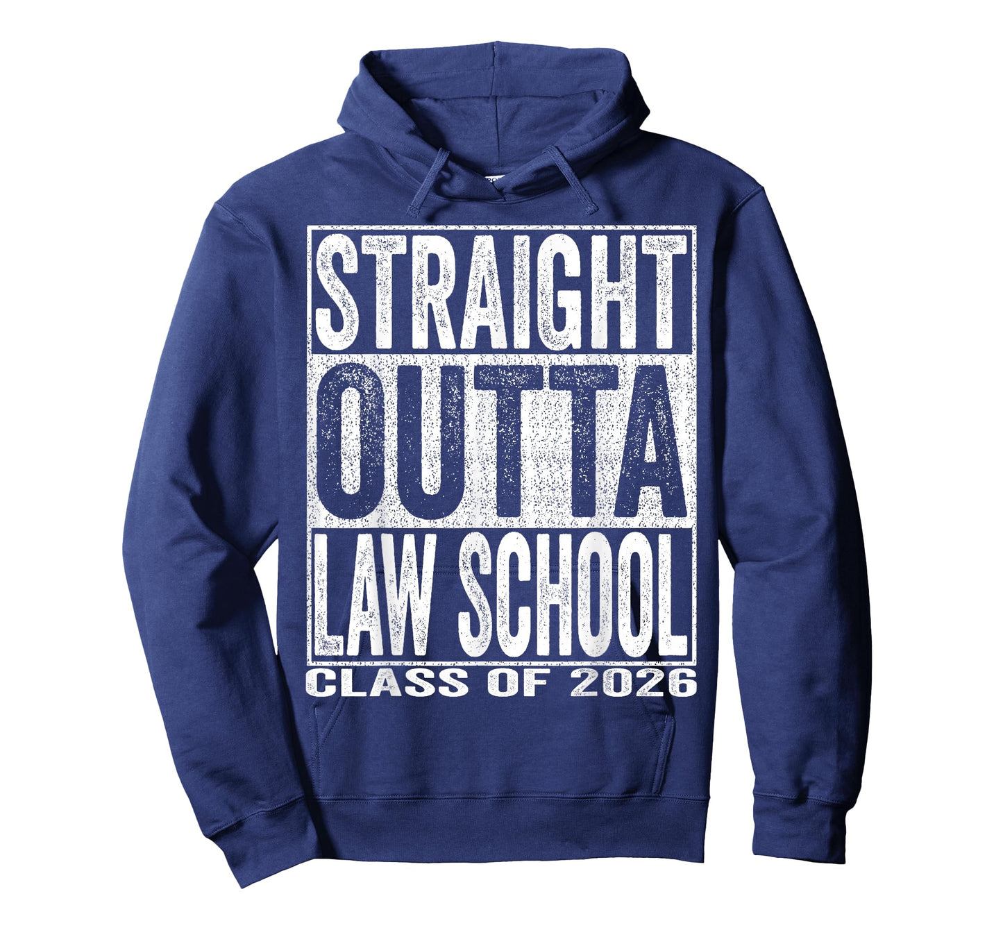 Straight Outta Law School Graduate Funny Class 2026 Lawyer T-Shirt