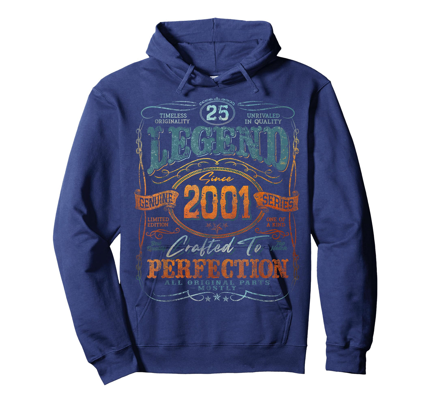 Vintage 2001 Limited Edition Shirt 25 Year Old 25th Birthday T-Shirt