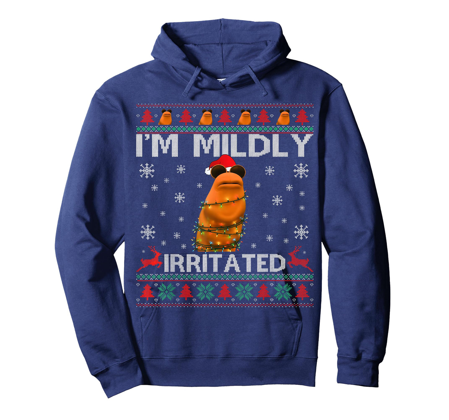 I'm Mildly Irritated Marcus The Worm Christmas Funny Meme T-Shirt