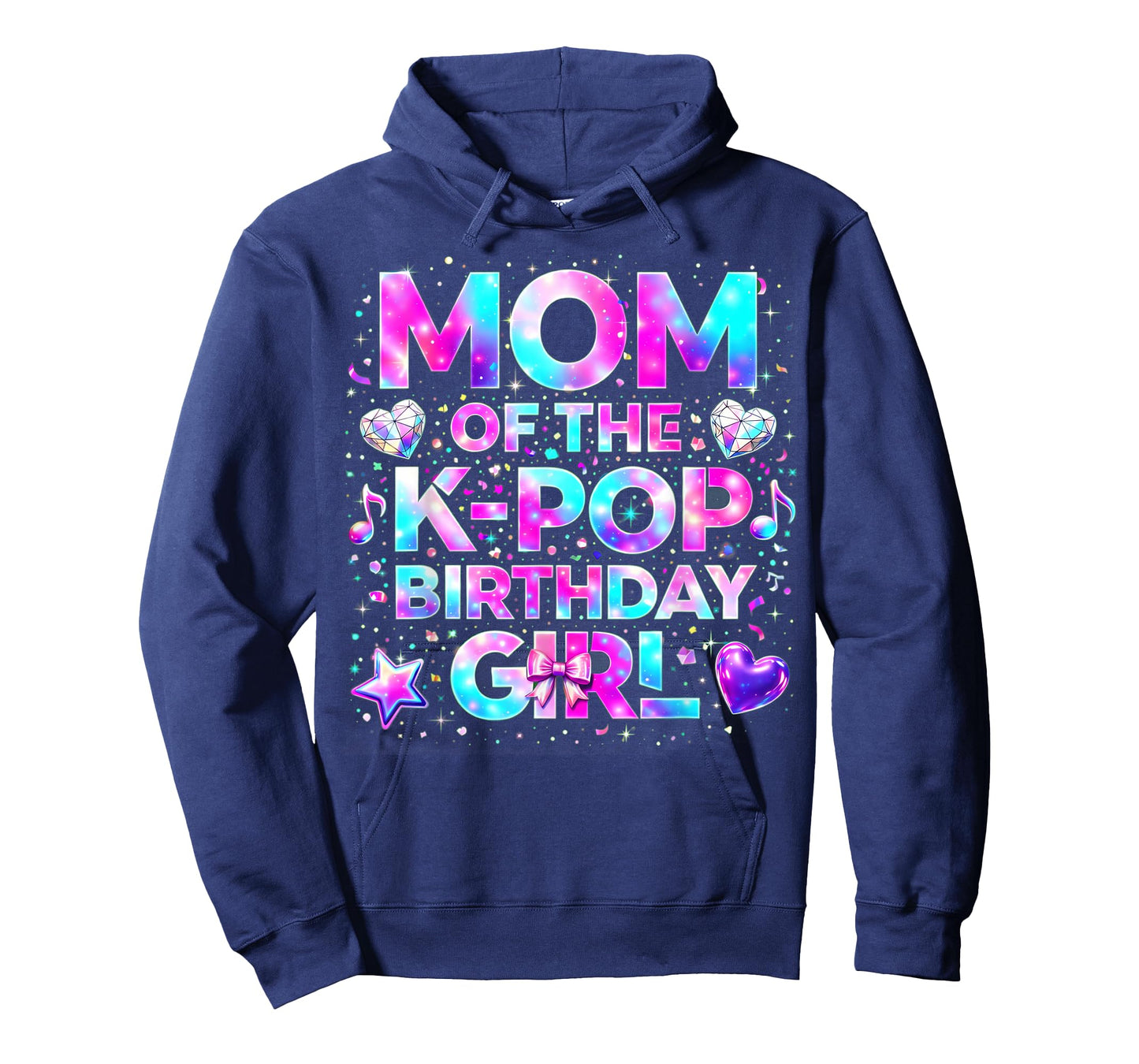 Mom of The K-Pop Birthday Girls Korean Music T-Shirt