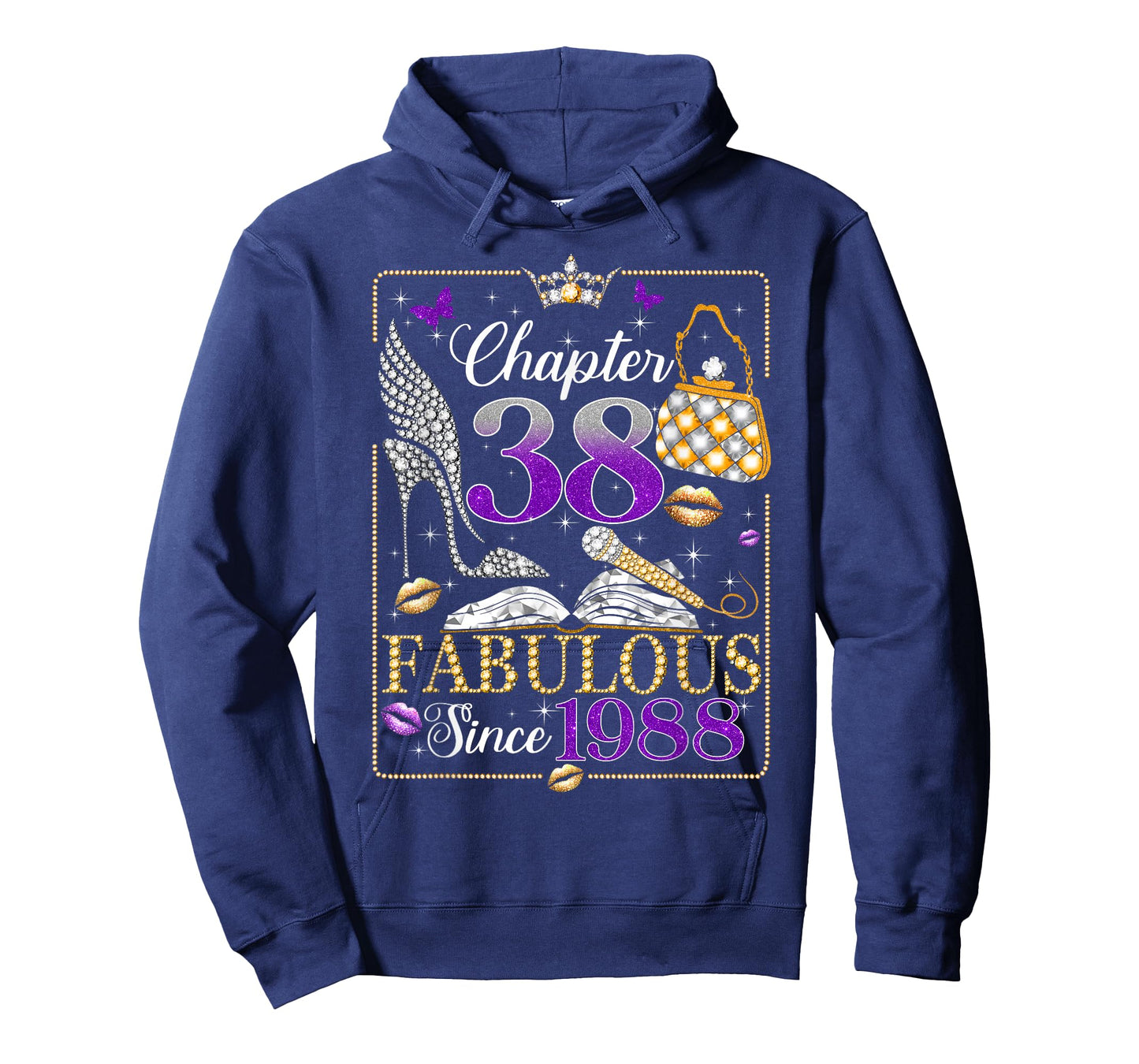 38th Birthday Queen Chapter 38 Fabulous Since 1988 Women T-Shirt