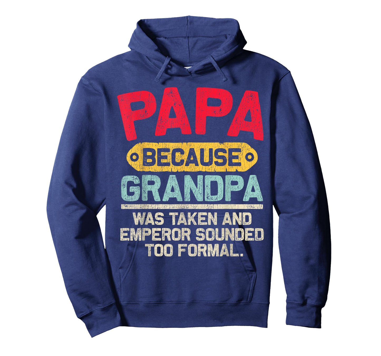 Mens Papa Shirts for Men Grandpa Fathers Day Papa from Grandkids T-Shirt