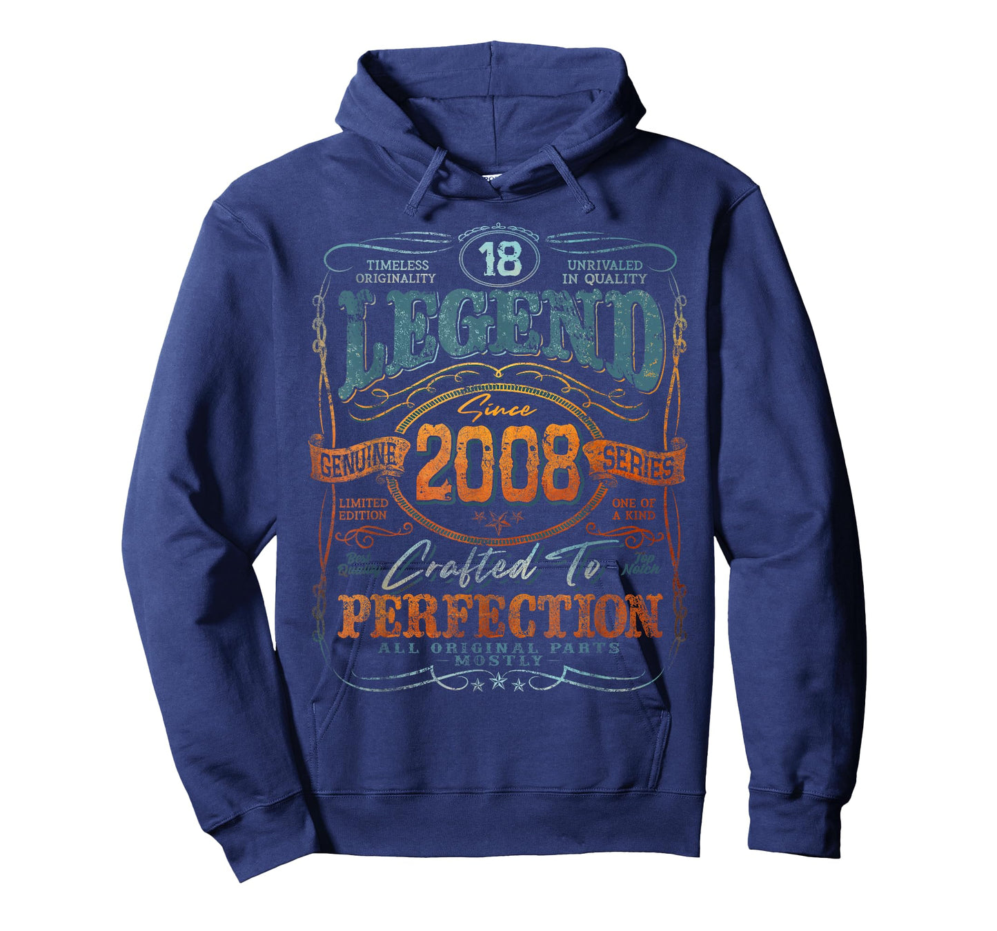 Vintage 2008 Limited Edition Shirt 18 Year Old 18th Birthday T-Shirt