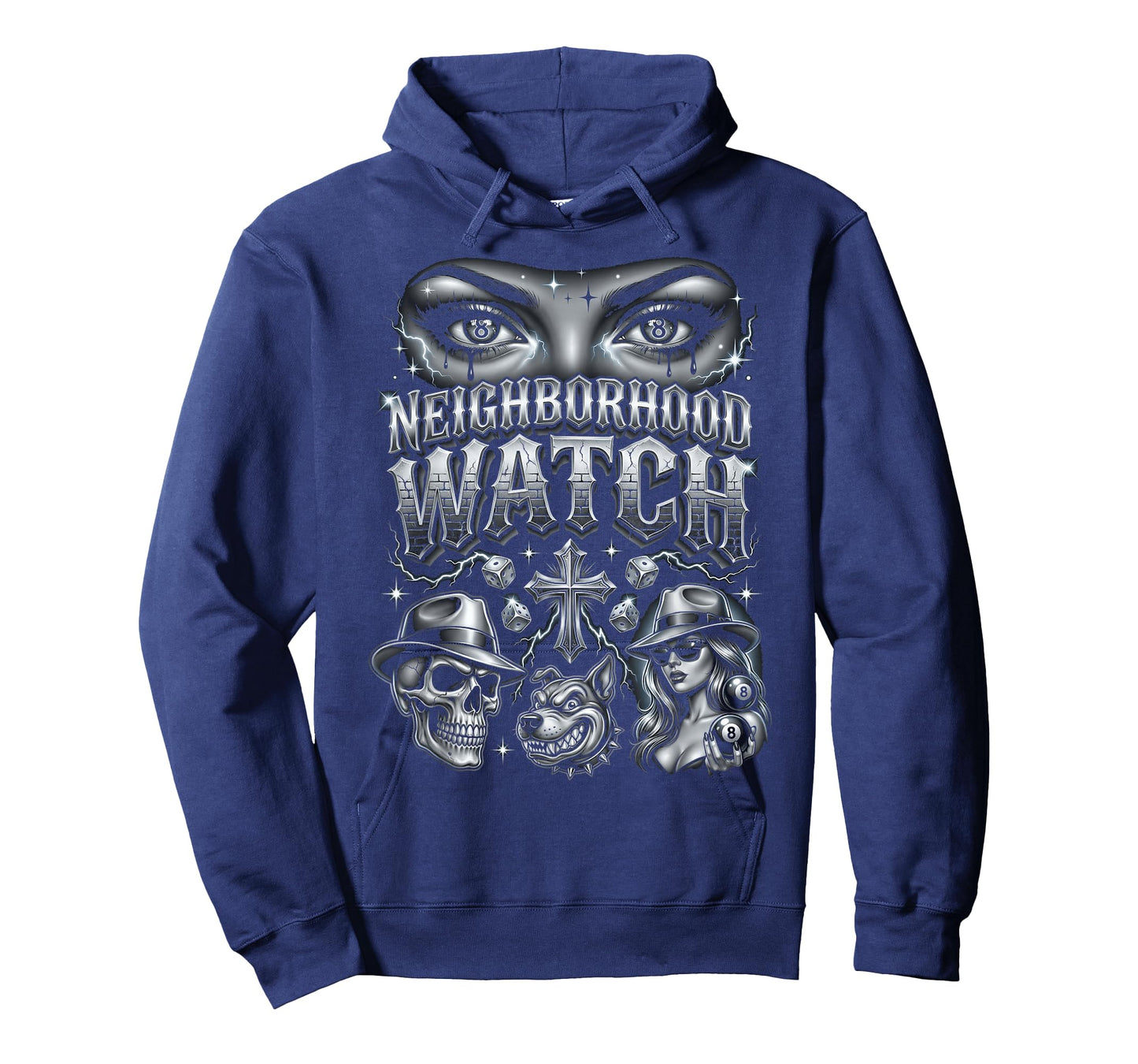 Style Lowrider Tattoo Art Skull T-Shirt