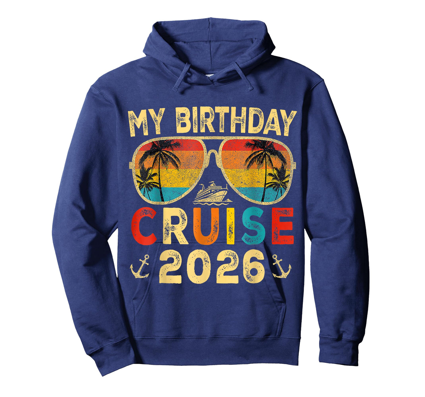 My Birthday Cruise 2026 Party Cruise Birthday Vacation T-Shirt