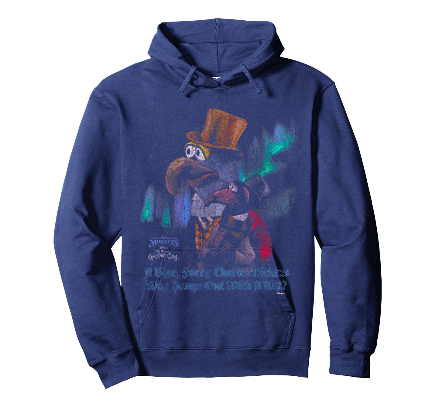 Disney The Muppet Christmas Carol Rizzo Gonzo Starry Light T-Shirt