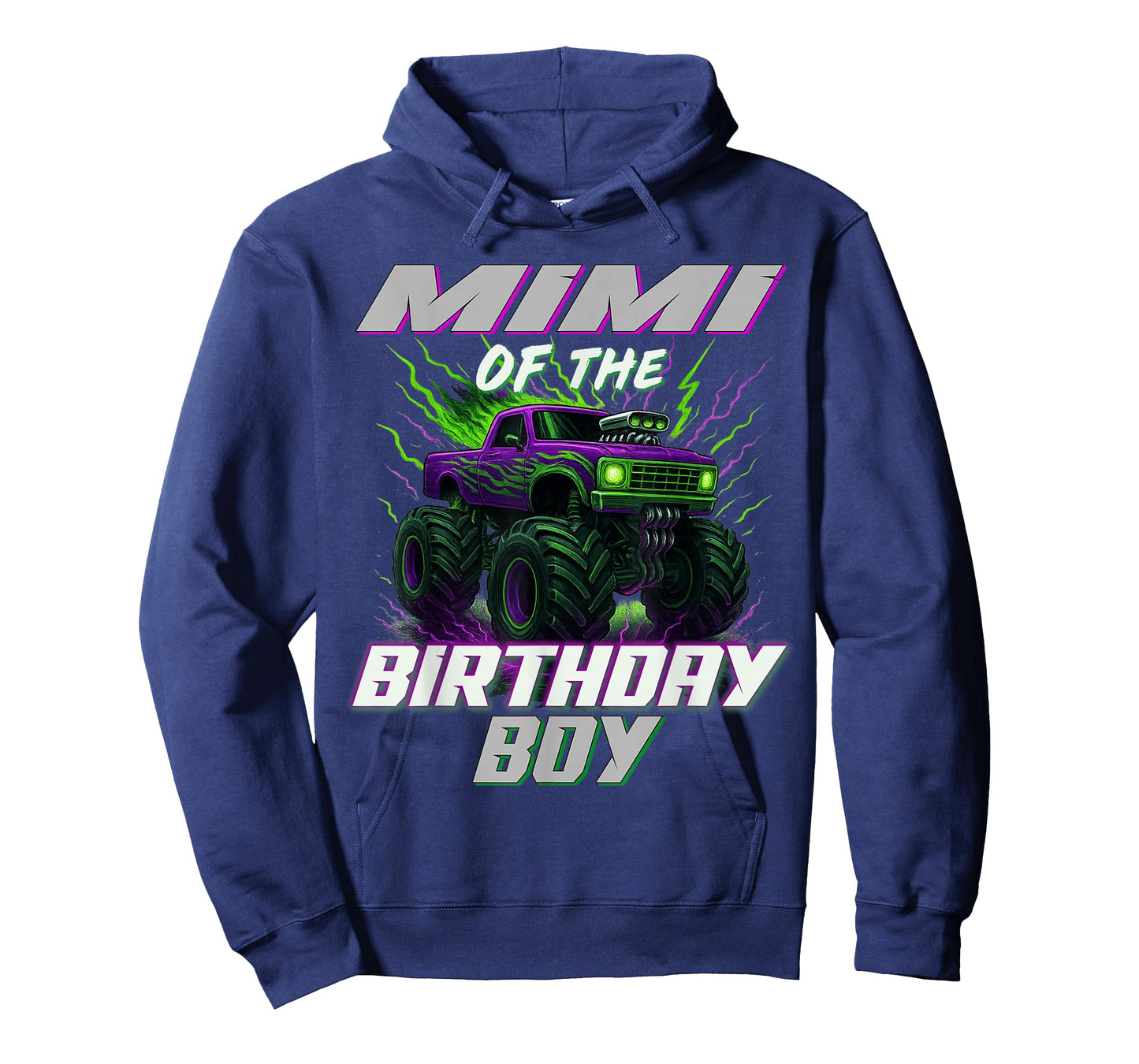Mimi of The Birthday Boy Monster Truck T-Shirt
