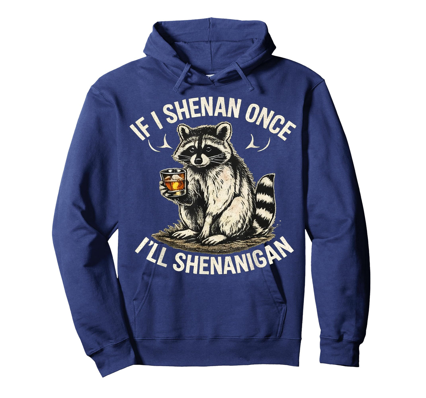Raccoon If I Shenan Once I'll Shenanigan Funny T-Shirt
