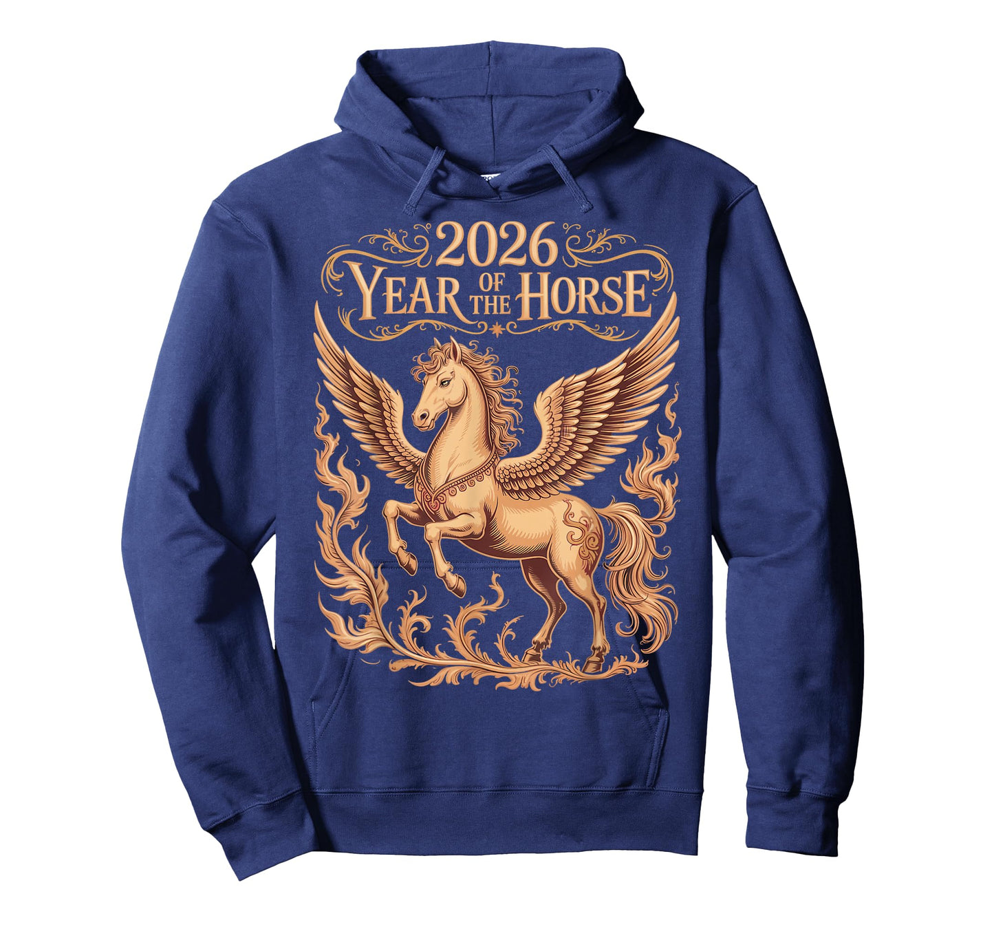 Pegasus Zodiac Chinese Lunar New Year of The Horse 2026 T-Shirt
