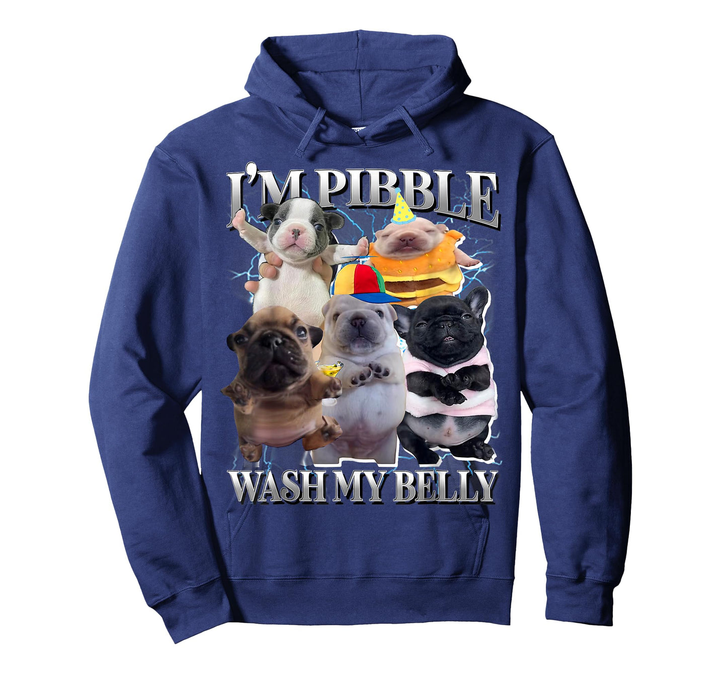 I Am Pibble Wash My Belly Funny Dog Clean My Belly Meme T-Shirt