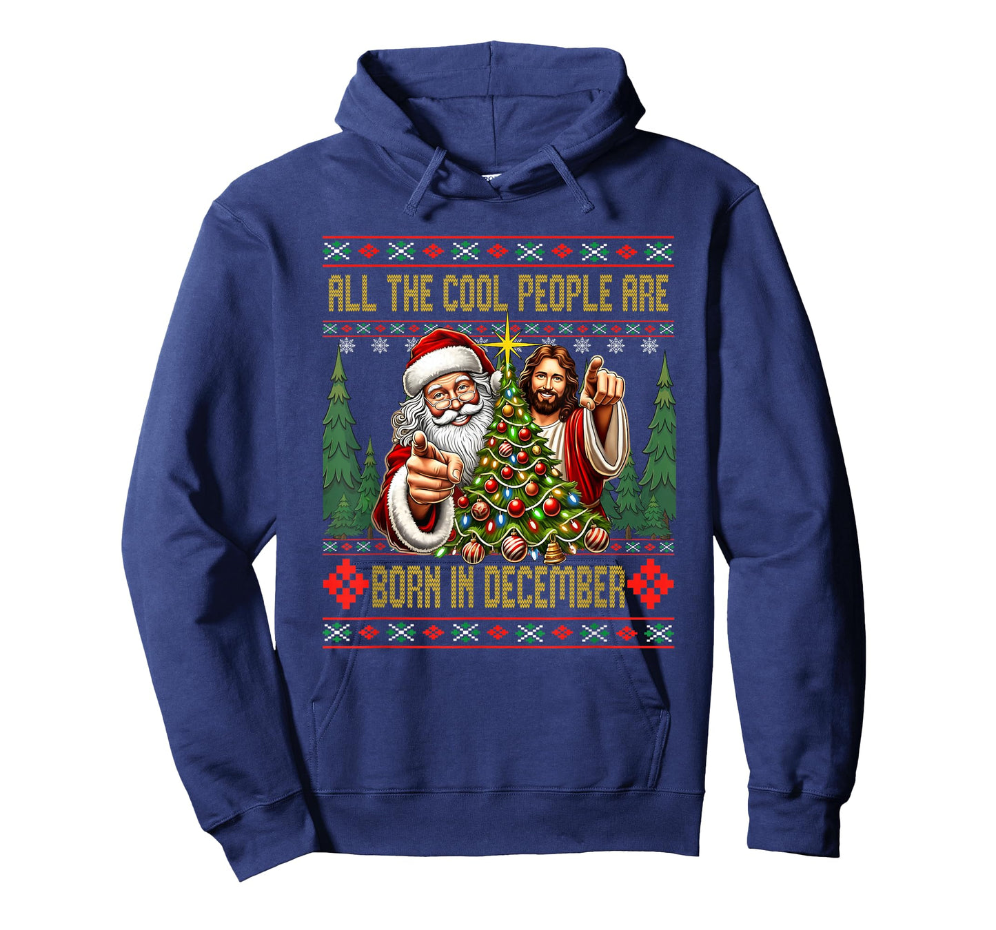 Cool People are Born in December Christian Christmas Bday T-Shirt