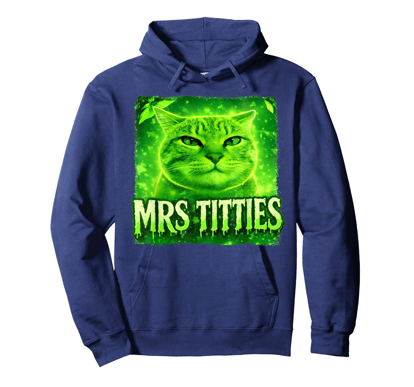 Mrs Titties Funny Cat Meme Graphic Cat Lovers T-Shirt