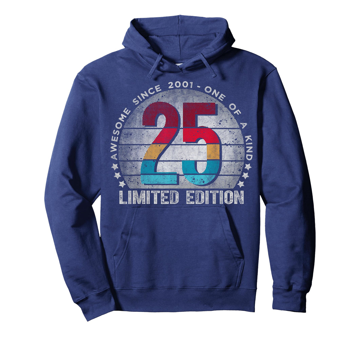25 Year Old Gifts Vintage 2001 Limited Edition 25th Birthday T-Shirt