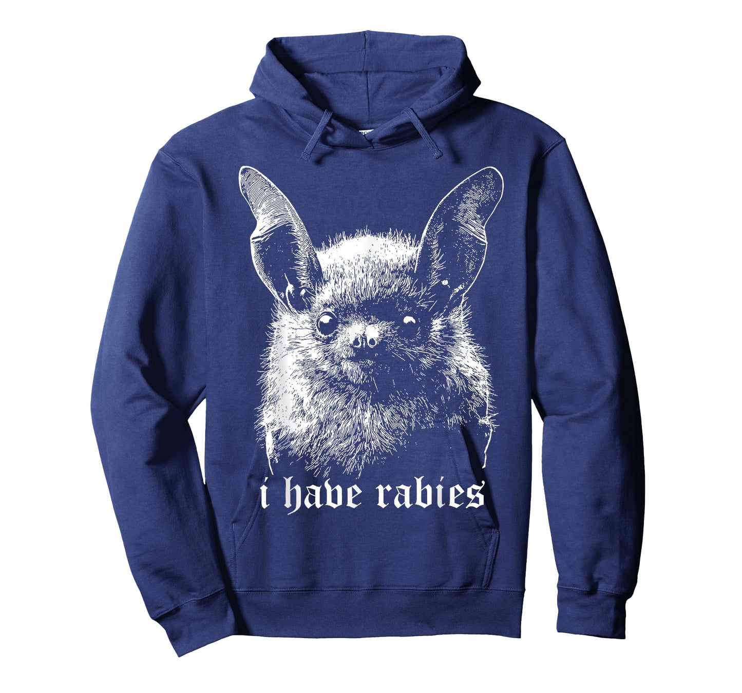 Vintage I Have Rabies Bat Funny Meme Quotes T-Shirt