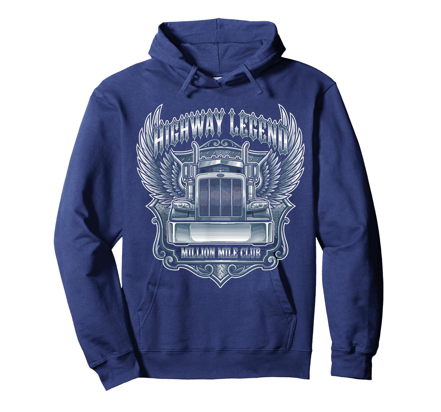Million Mile Club Highway Legend Semi Truck Driver Trucker T-Shirt