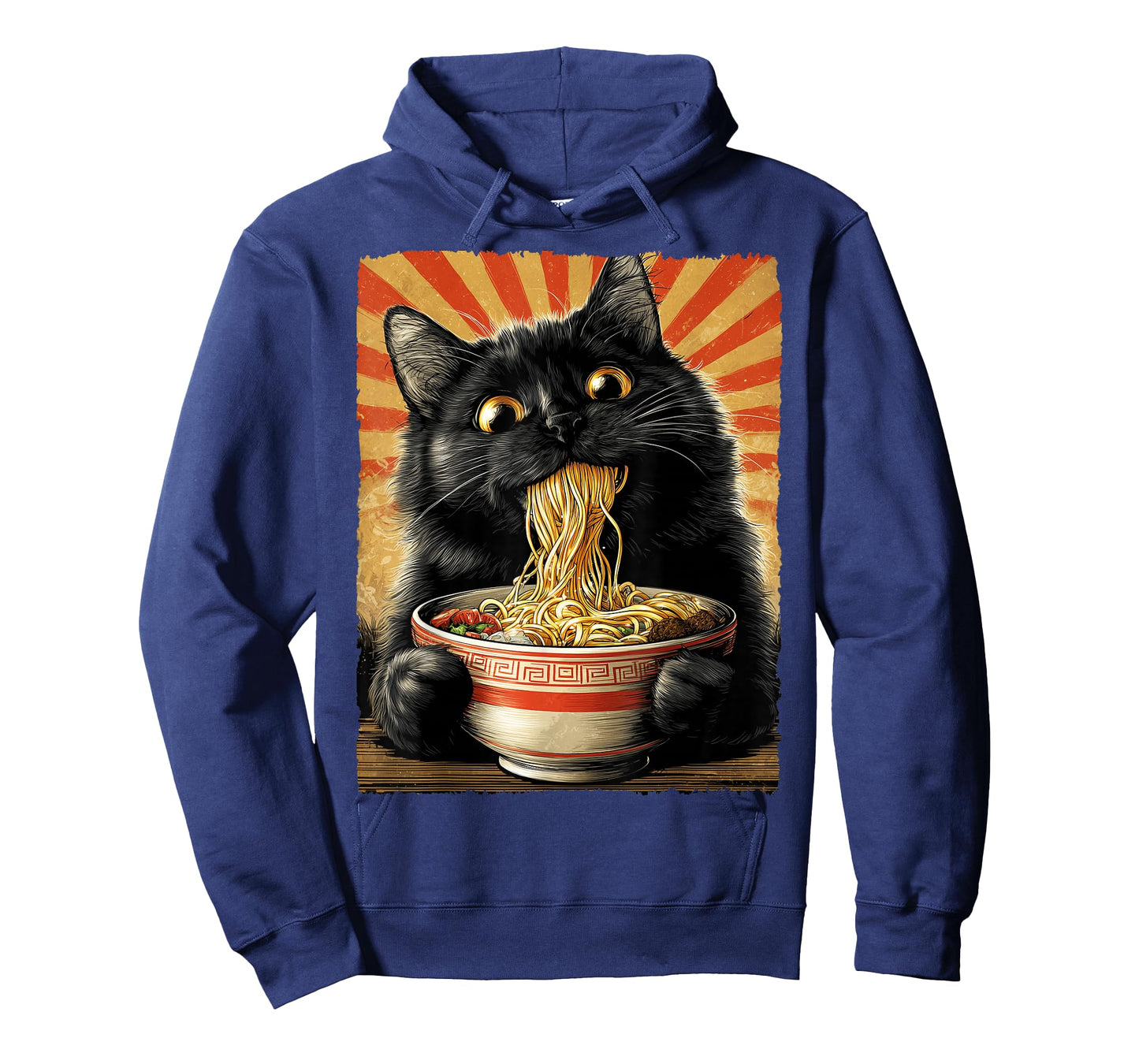 Funny Ramen Cat Noodle Lovers Anime Otaku T-Shirt