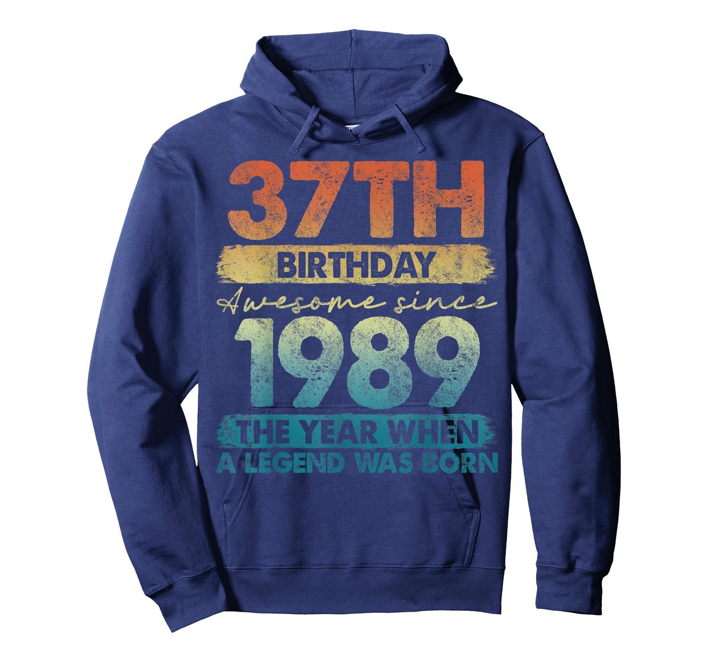 37 Year Old Gifts Vintage 1989 Limited Edition 37th Birthday T-Shirt