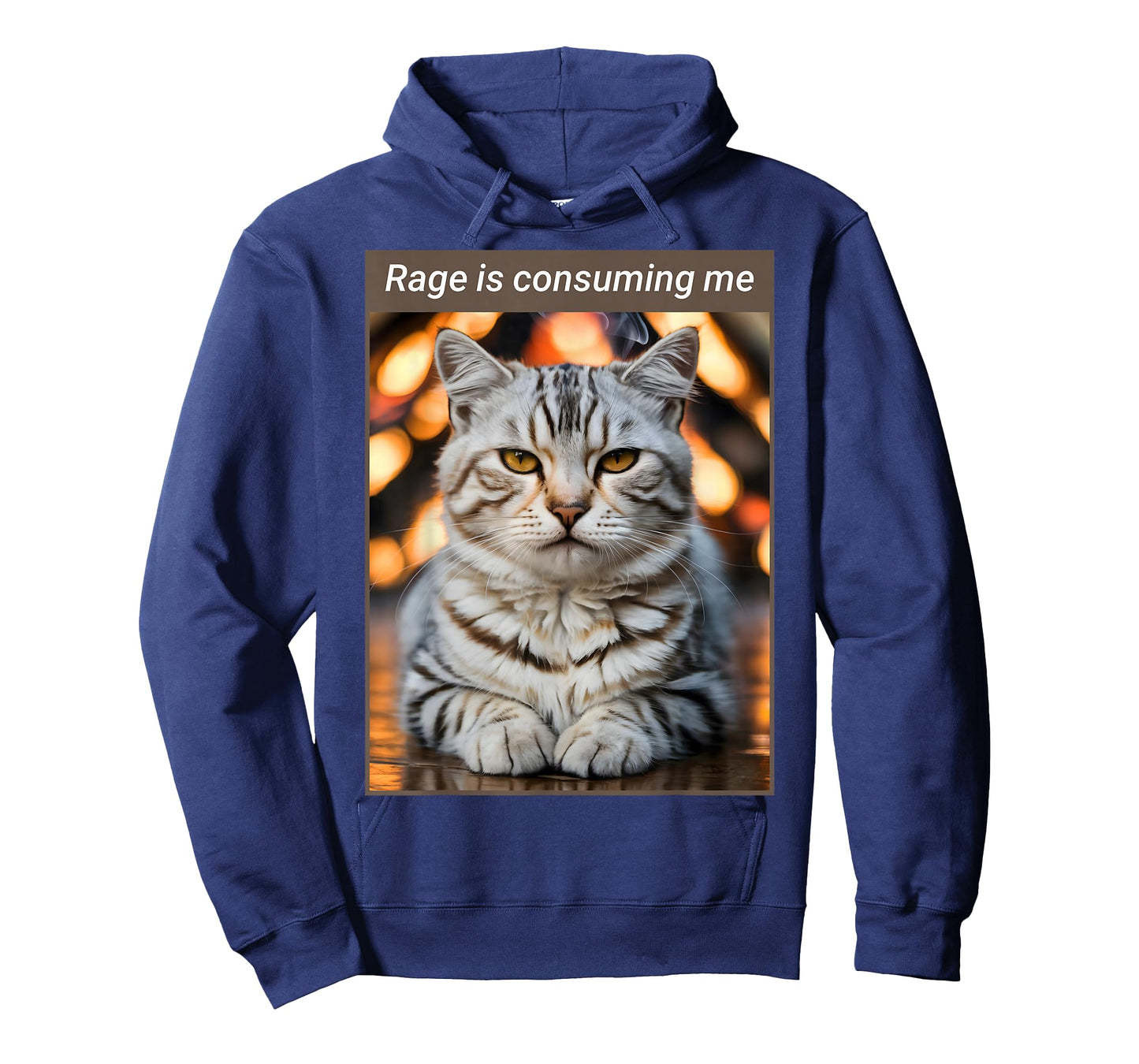 Rage is Consuming Me - Funny Cat T-Shirt