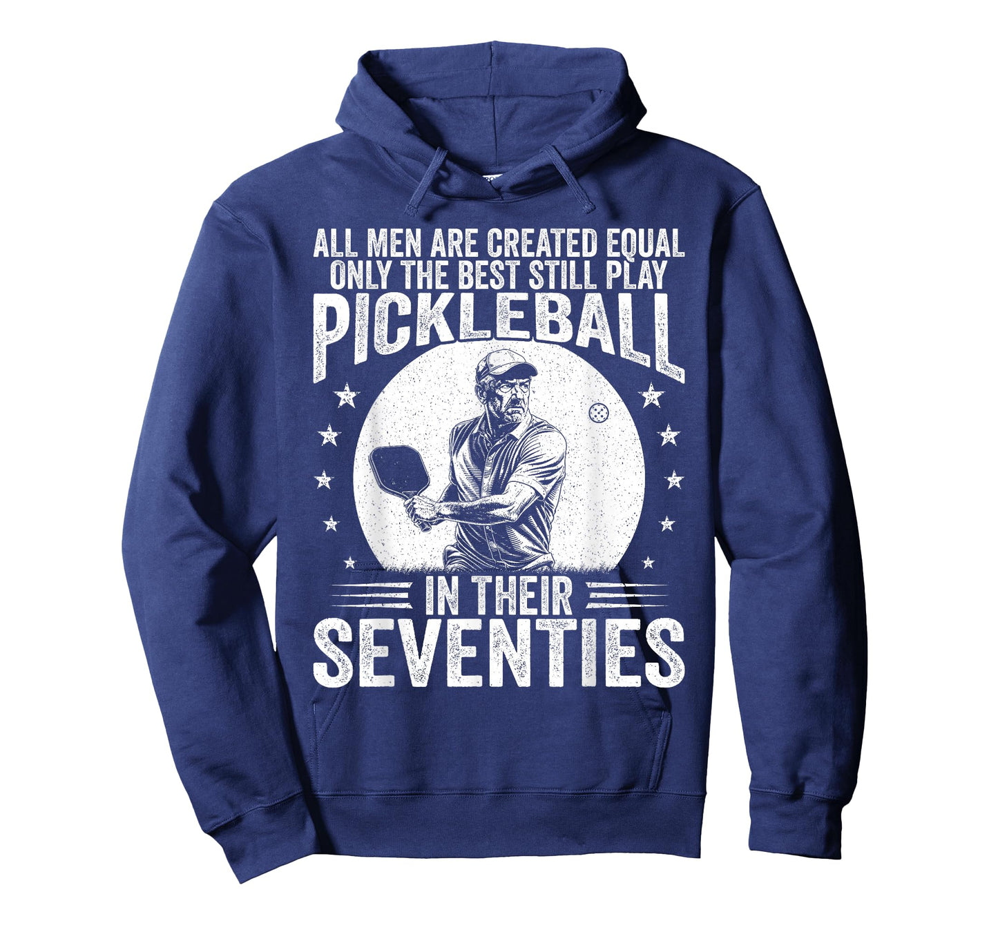Best Men Play Pickle Ball in Seventies Funny Pickleball T-Shirt
