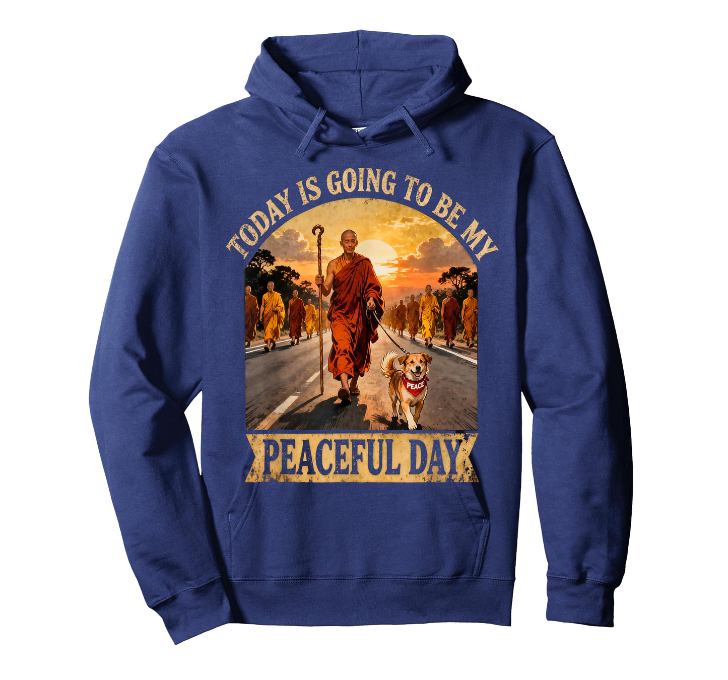 Today is Going to Be My Peaceful Day | Walk for Peace T-Shirt