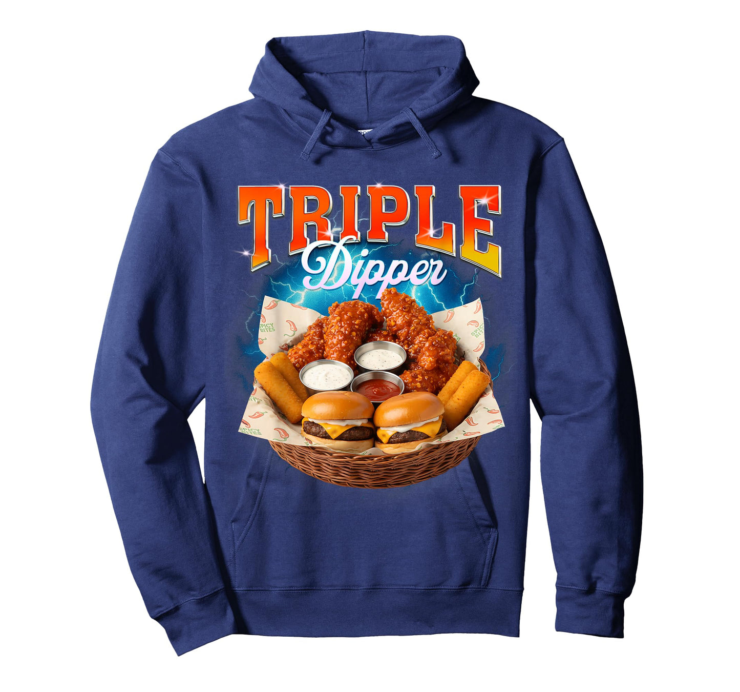 Fast Food Hamburger Chicken Nugget Foodie Triple A Dipper T-Shirt
