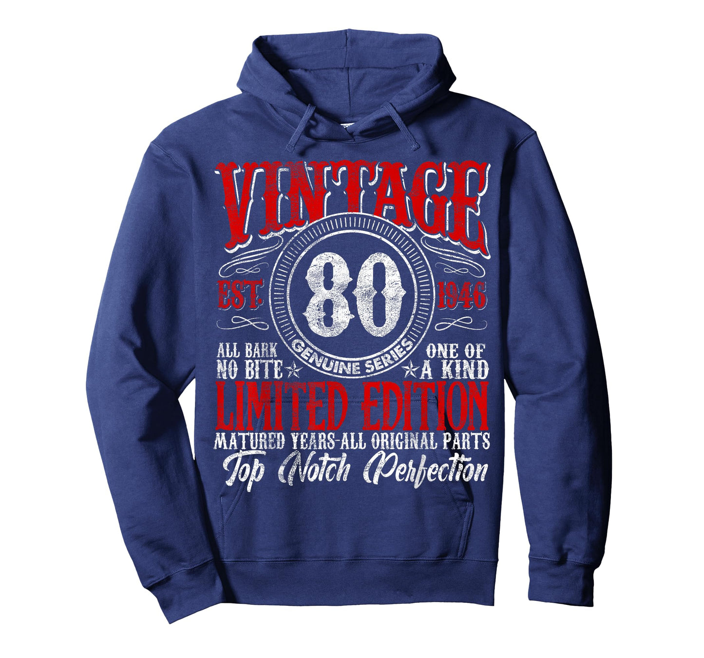 80 Year Old Gifts Vintage 1946 Limited Edition 80th Birthday T-Shirt