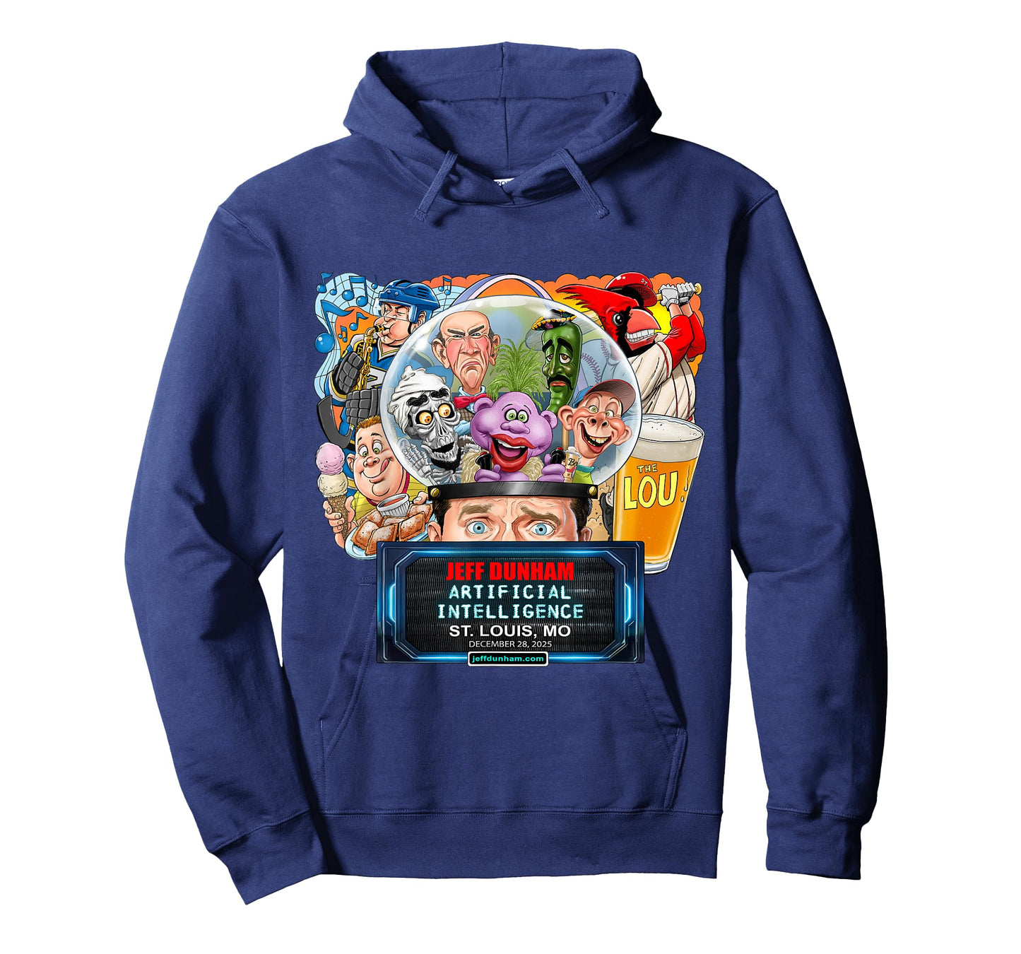 Jeff Dunham St. Louis, Mo (2025) T-Shirt