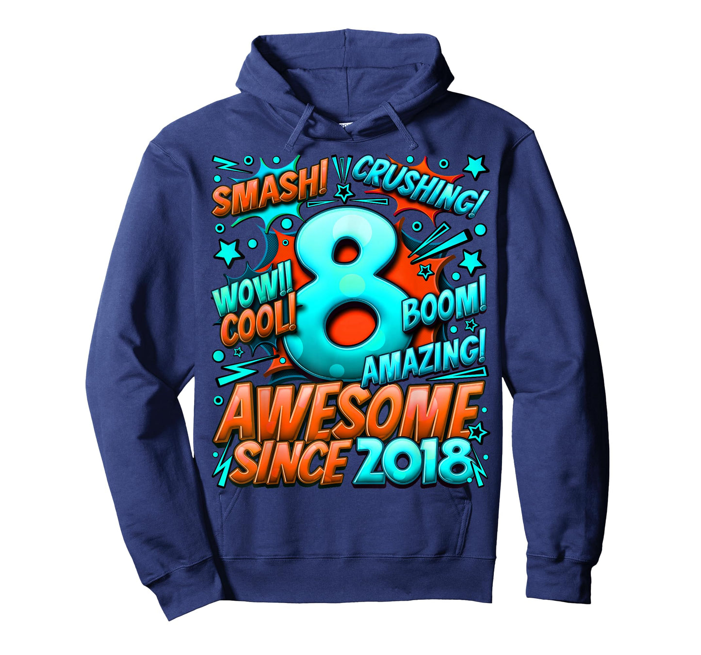 8 Year Old Gifts for Boys 8th Birthday Boy 8 Year Old Boy T-Shirt