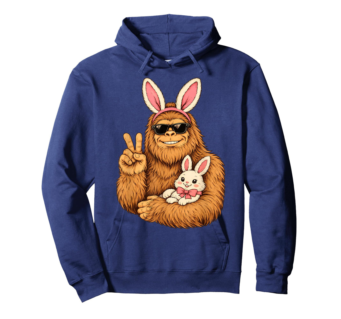 Mens Easter Funny Sasquatch Bunny Easter for Mens Boy Women T-Shirt