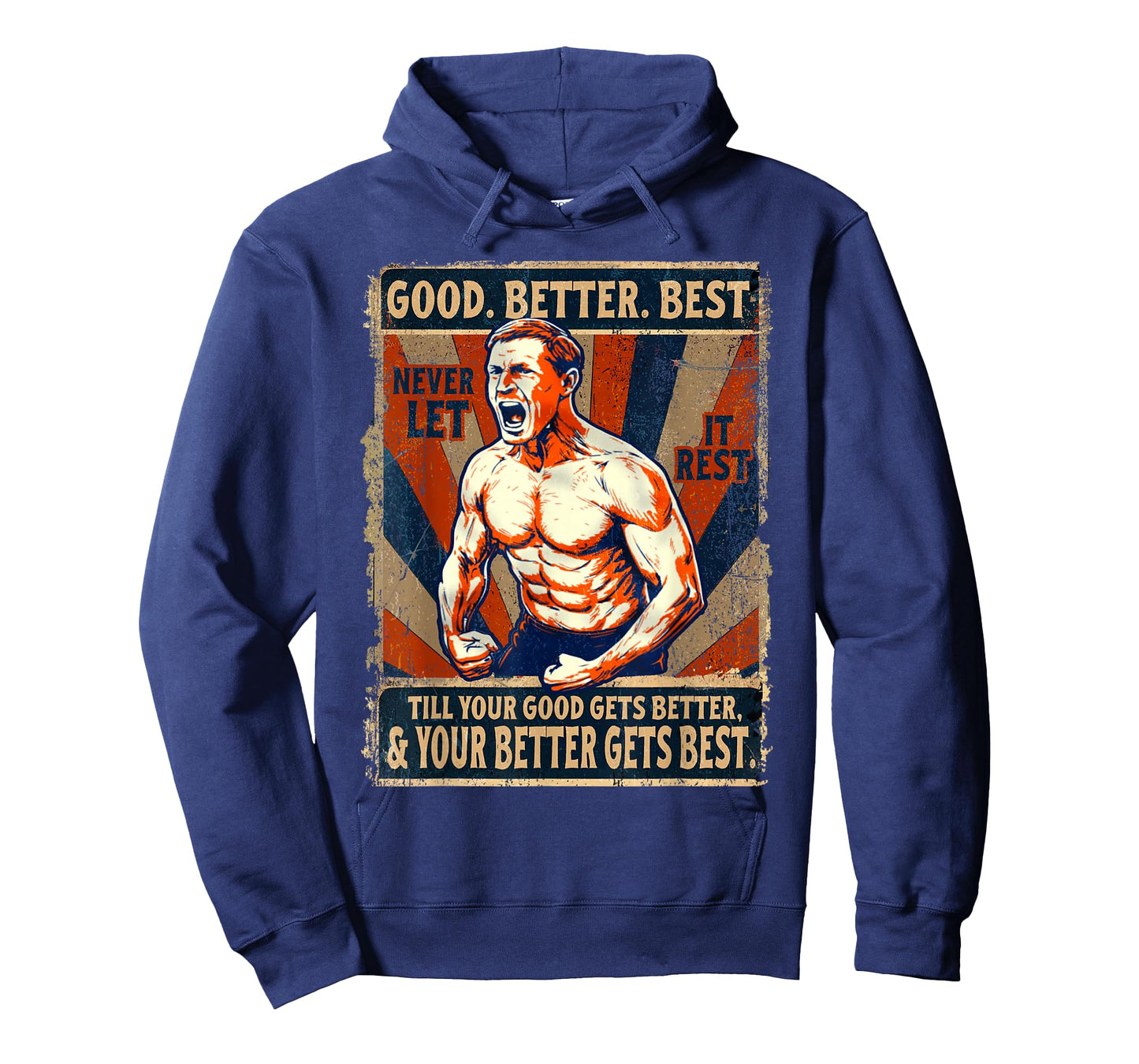 Good Better Best Never Let It Rest Xmas Ben Johnson T-Shirt
