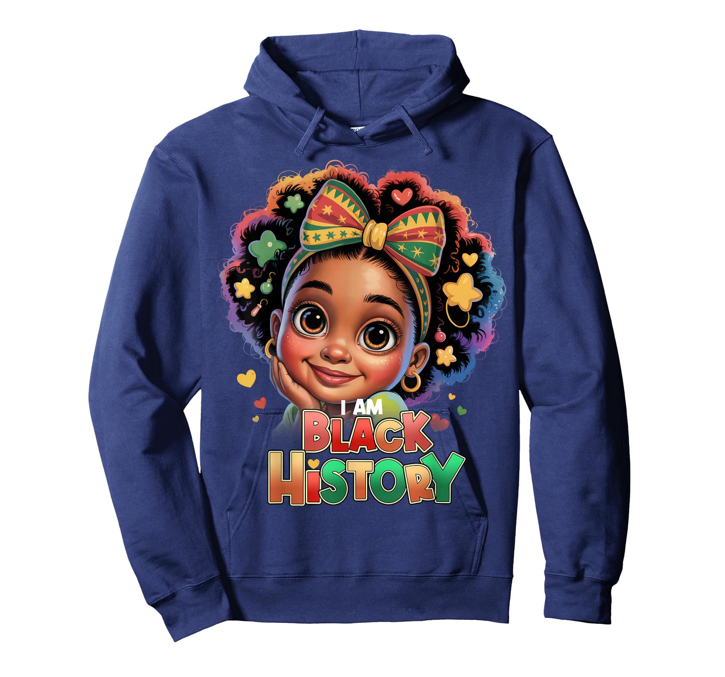 I Am Black History African Girls Toddler Black History Month T-Shirt