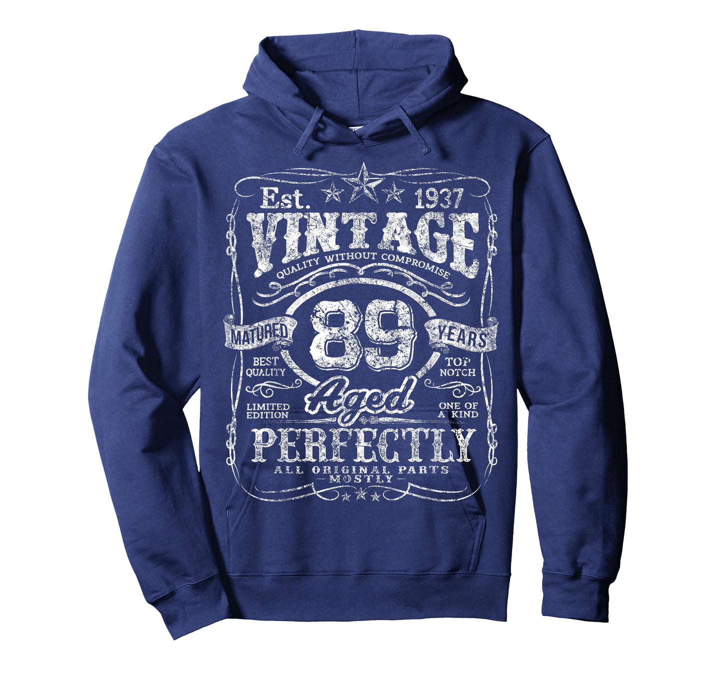 Vintage 1937 Limited Edition Shirt 89 Year Old 89th Birthday T-Shirt