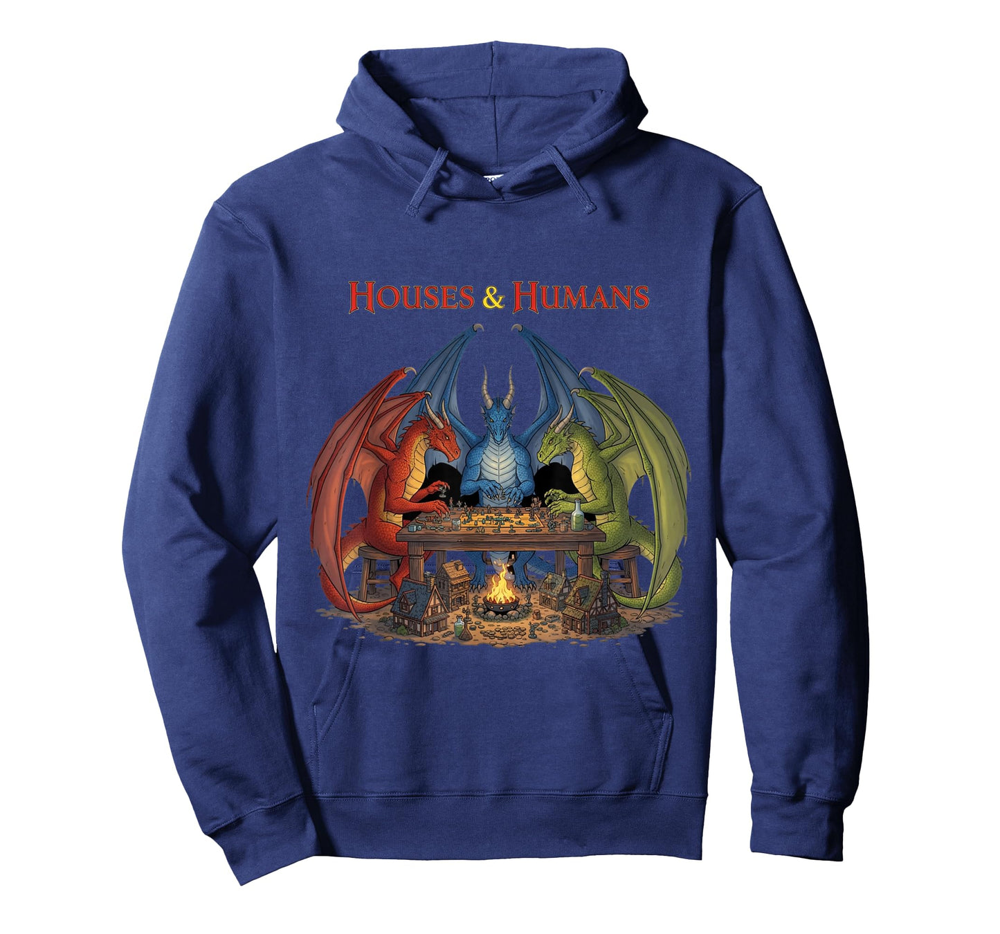 Houses and Humans Dragons Funny T-Shirt