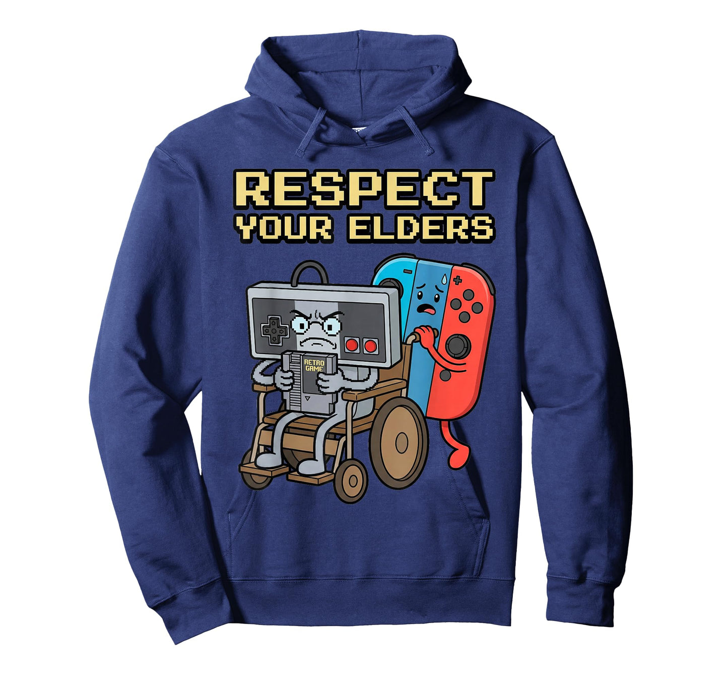 Respect Your Elders Retro Gaming Funny Gamer Controller T-Shirt