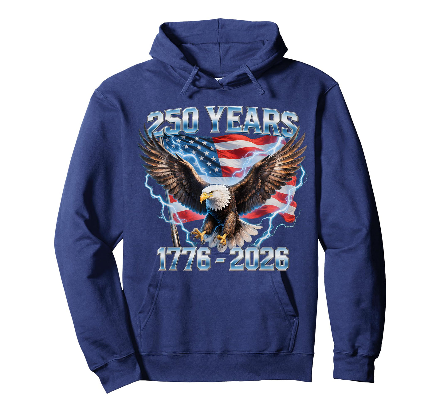 American Bald Eagle 1776-2026 250 Anniversary USA T-Shirt
